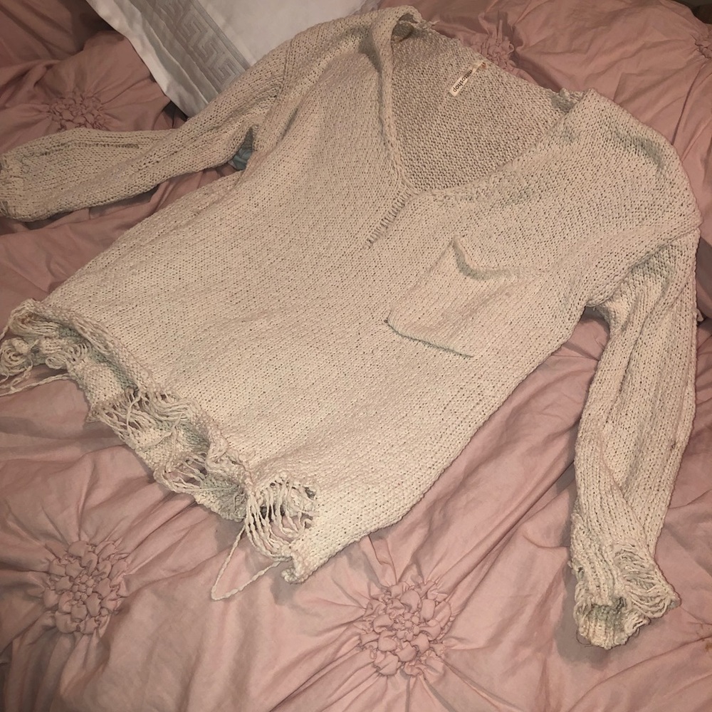 holey sweater